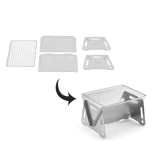 Foldable Camping Stove Grill