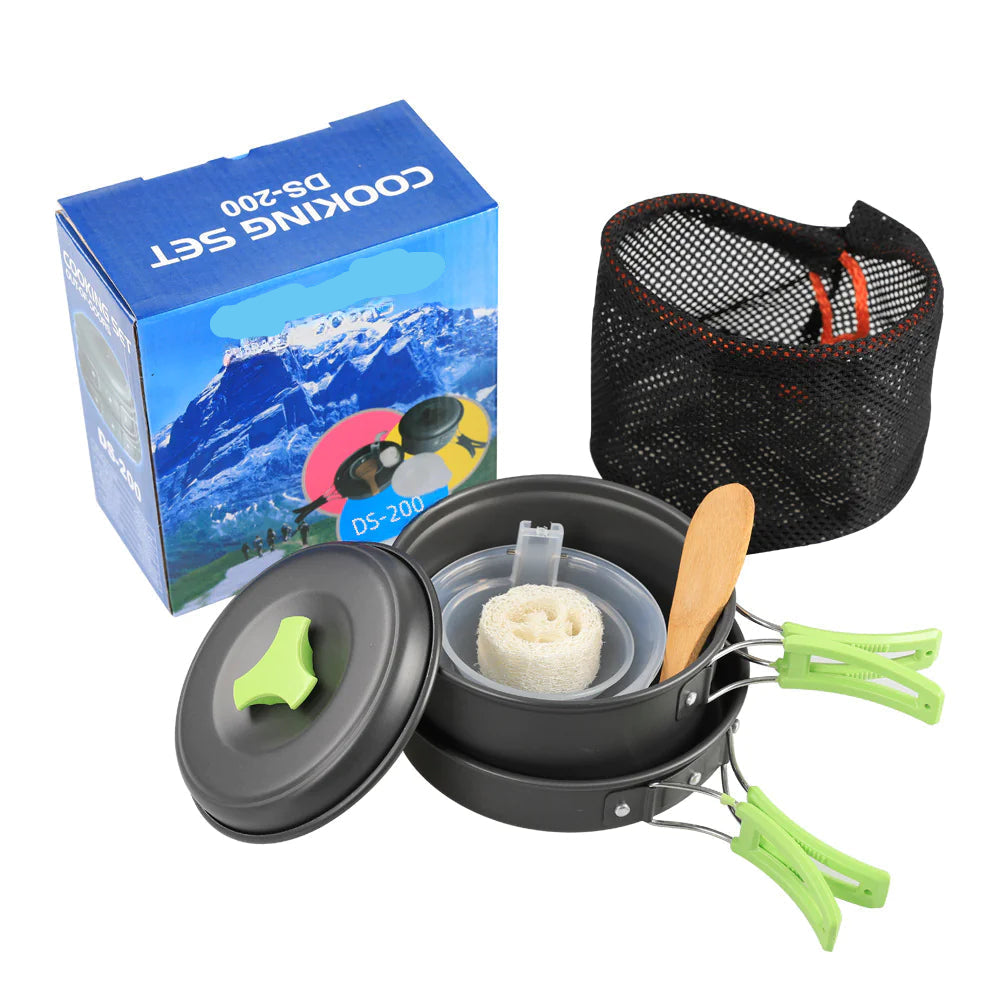 Compact Camping Cookware Set (1–2 Person)