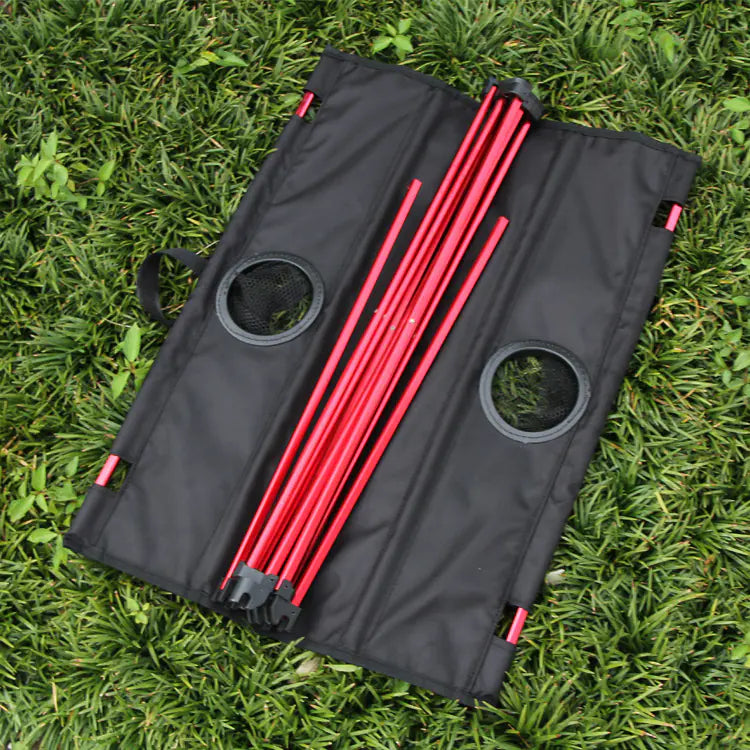 Portable Folding Aluminum Camping Table (Lightweight Outdoor Tabletop)