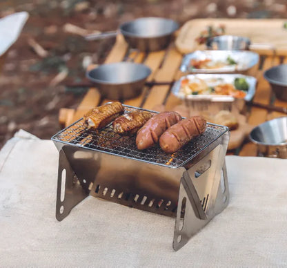 Foldable Camping Stove Grill
