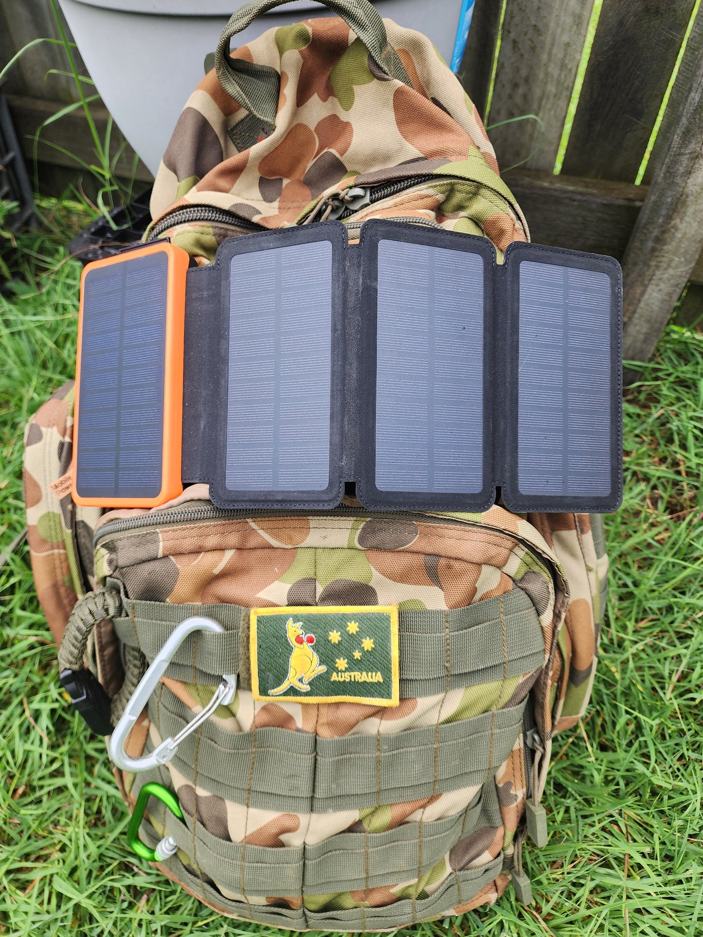Solar Power Pad – 20,000mAh Waterproof Charger