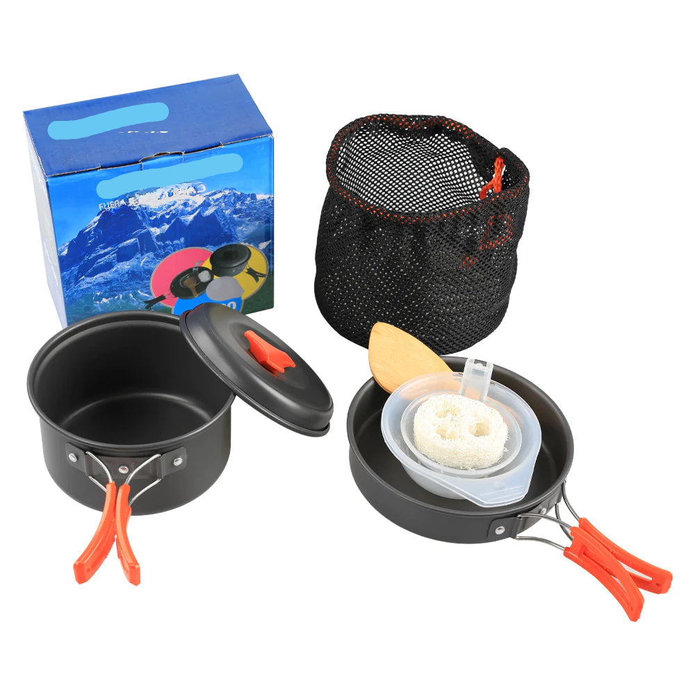 Compact Camping Cookware Set (1–2 Person)