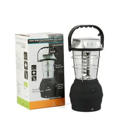 36-LED Solar Camping Lantern (Rechargeable)