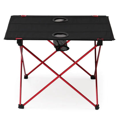 Portable Folding Aluminum Camping Table (Lightweight Outdoor Tabletop)