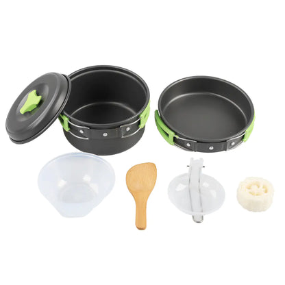 Compact Camping Cookware Set (1–2 Person)