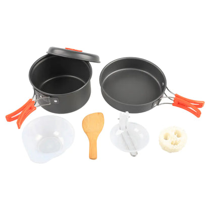 Compact Camping Cookware Set (1–2 Person)