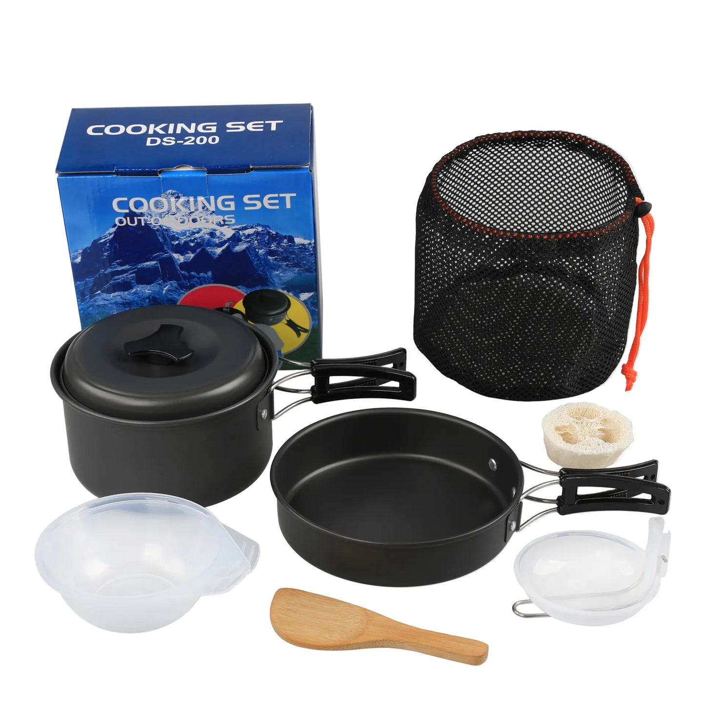 Compact Camping Cookware Set (1–2 Person)