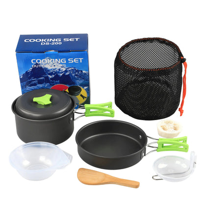 Compact Camping Cookware Set (1–2 Person)