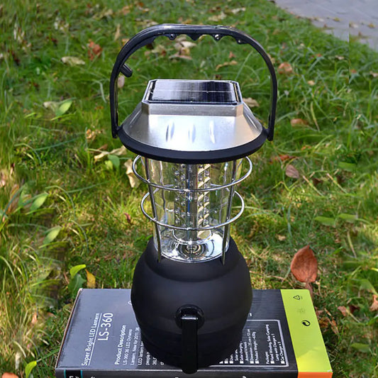 36-LED Solar Camping Lantern (Rechargeable)