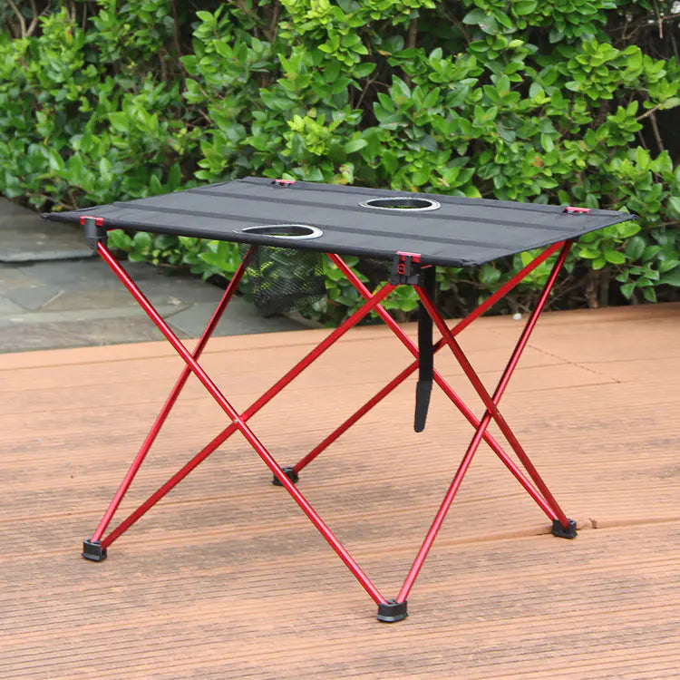 Portable Folding Aluminum Camping Table (Lightweight Outdoor Tabletop)